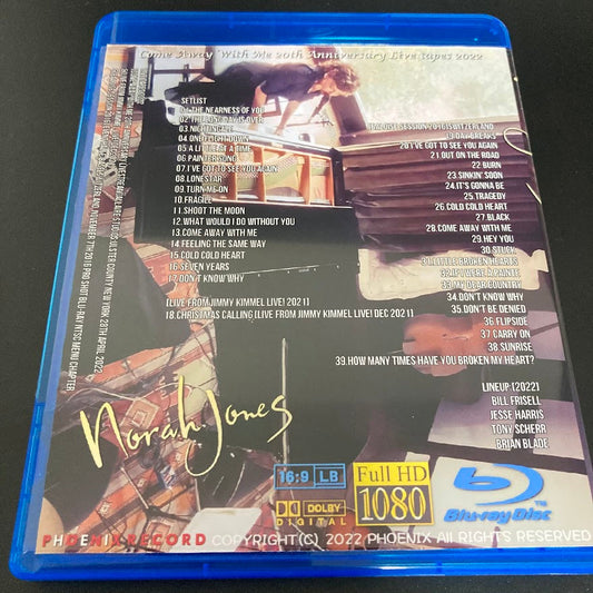 Norah Jones / Come Away With Me 20th Anniversary Live tapes 2022 (1BDR)