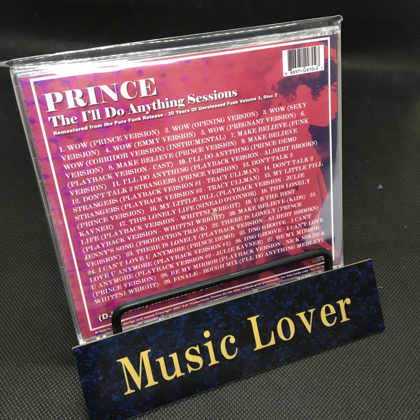 Prince / I'll Do Anything Sessions DJ Foefur Mix Special Edition (1 CDR + Bonus CDR)
