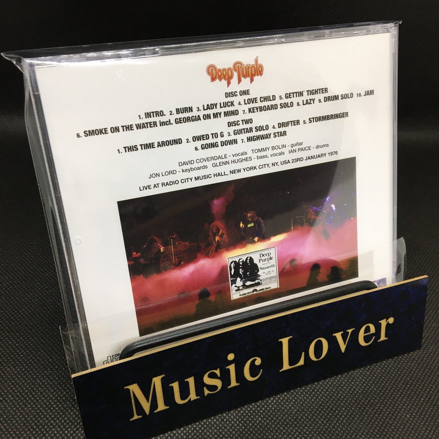 DEEP PURPLE / RADIO CITY MUSIC HALL 1976 : JOE MALONEY MASTER 2CD