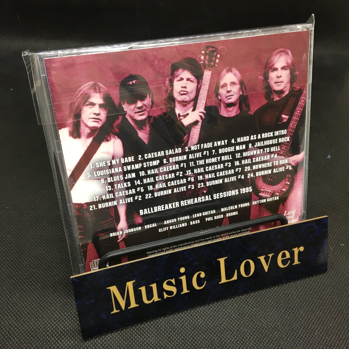 AC/DC / BALLBREAKER SESSIONS SOUNDBOARD (1CDR)