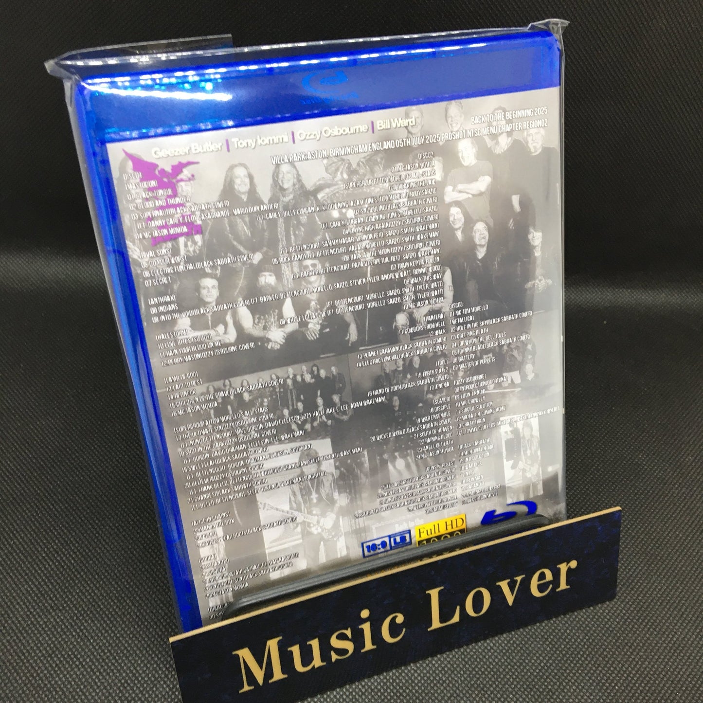 Black Sabbath and friends / Back to the Beginning 2025 (3BDR) Pro-shot Picture Discs