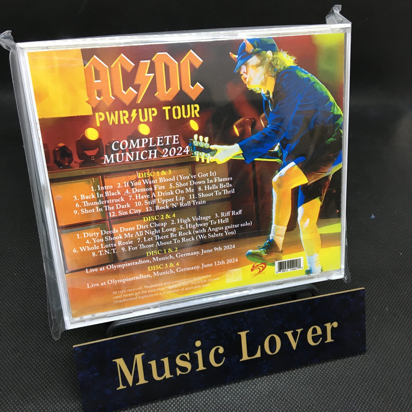 AC/DC / COMPLETE MUNICH 2024 (2CDR)