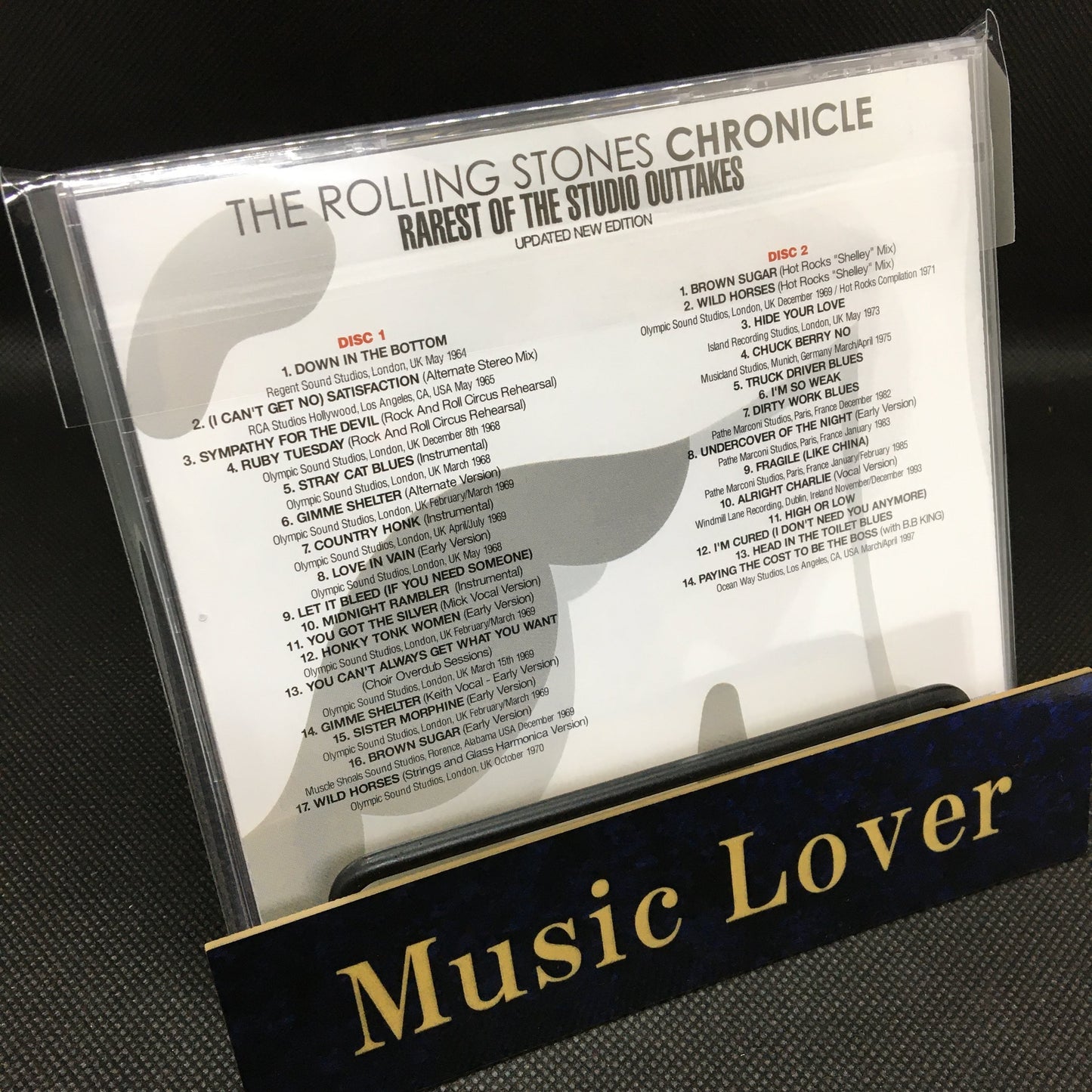 THE ROLLING STONES / CHRONICLE RAREST OF THE STUDIO OUTTAKES UPDATED NEW EDITION 2024 (2CD)