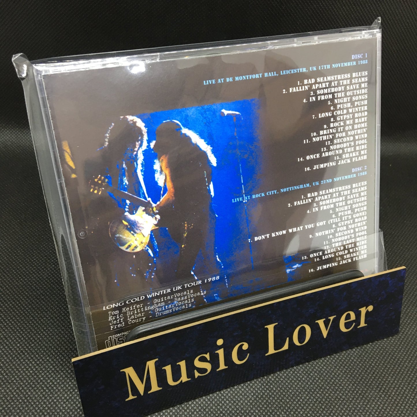 CINDERELLA / LONG COLD NIGHTS UK TOUR 1988 (2CDR)