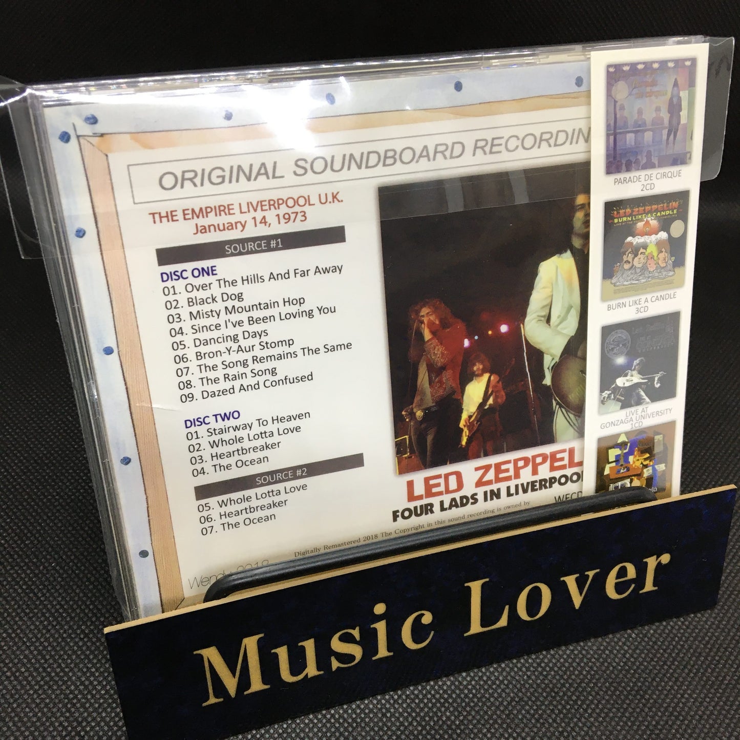 LED ZEPPELIN / 1973 FOUR LADS IN LIVERPOOL 2CD