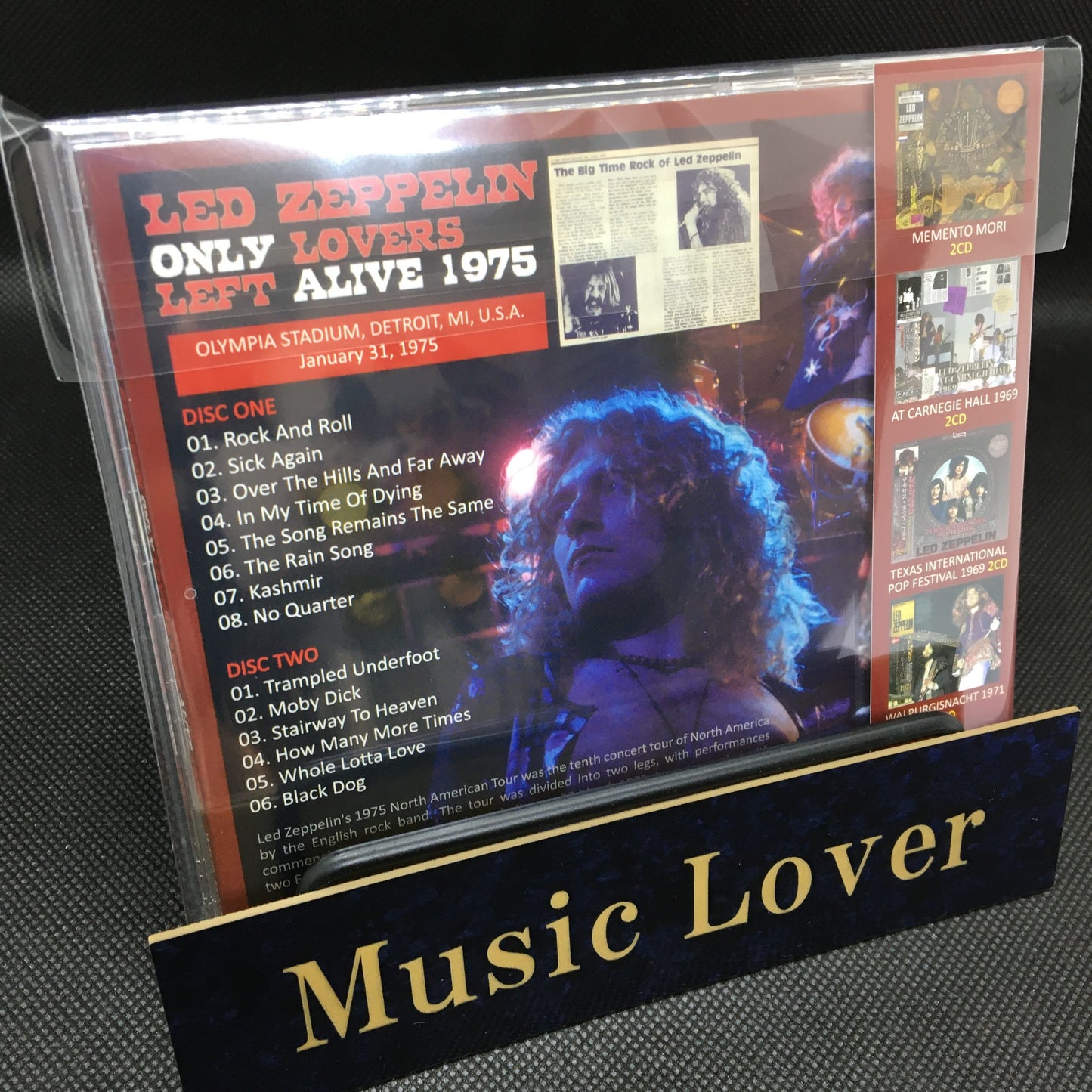 LED ZEPPELIN / 1975 ONLY LOVERS LEFT ALIVE (2CD)