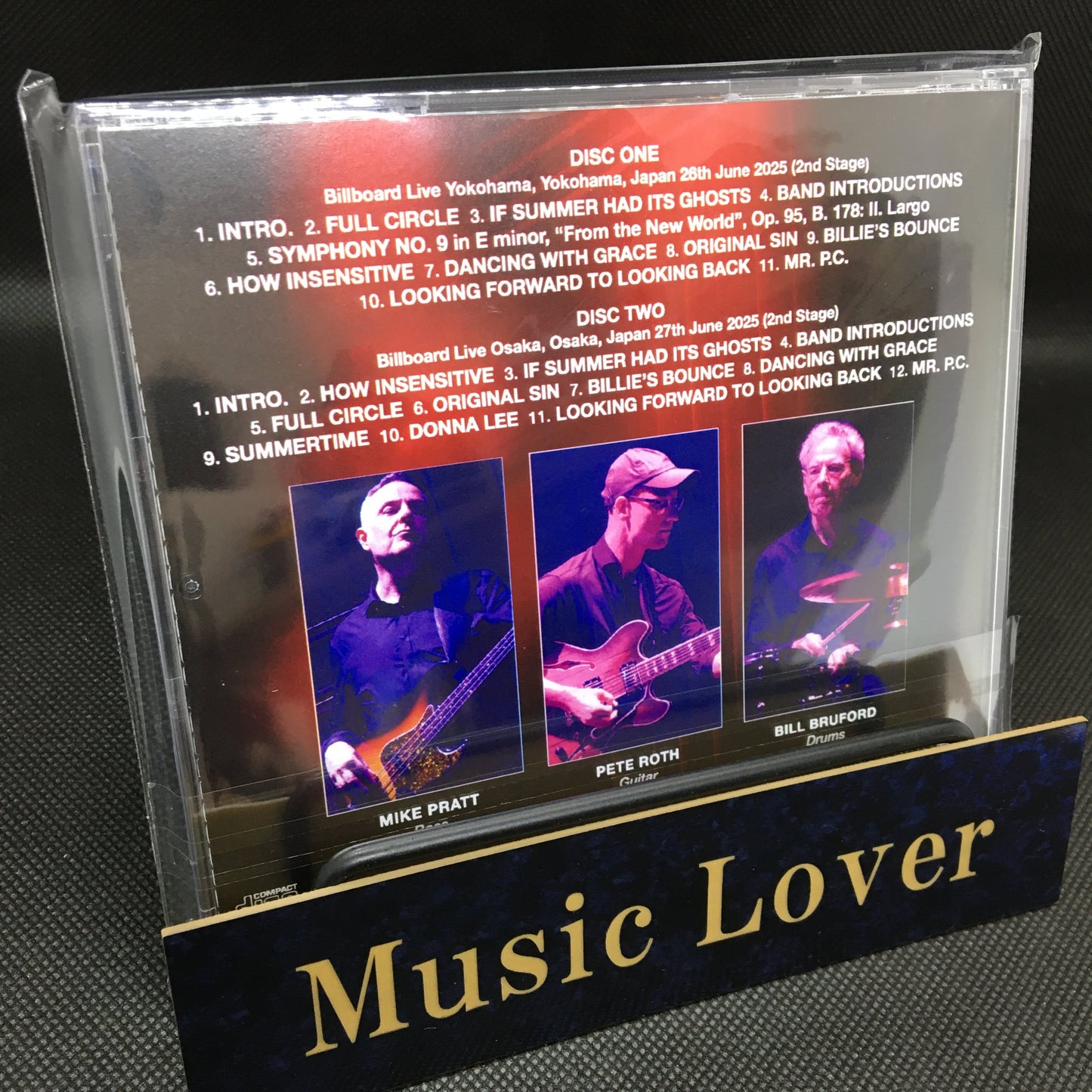 PETE ROTH TRIO Feat. BILL BRUFORD / YOKOHAMA & OSAKA 2025 (2CDR)