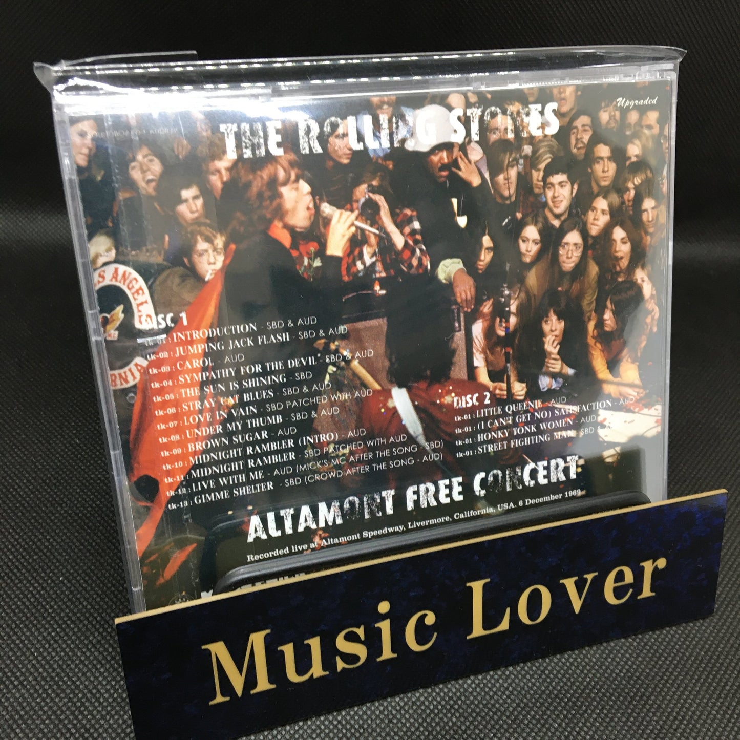 The Rolling Stones Altamont Free Concert 1969 2CD Moonchild