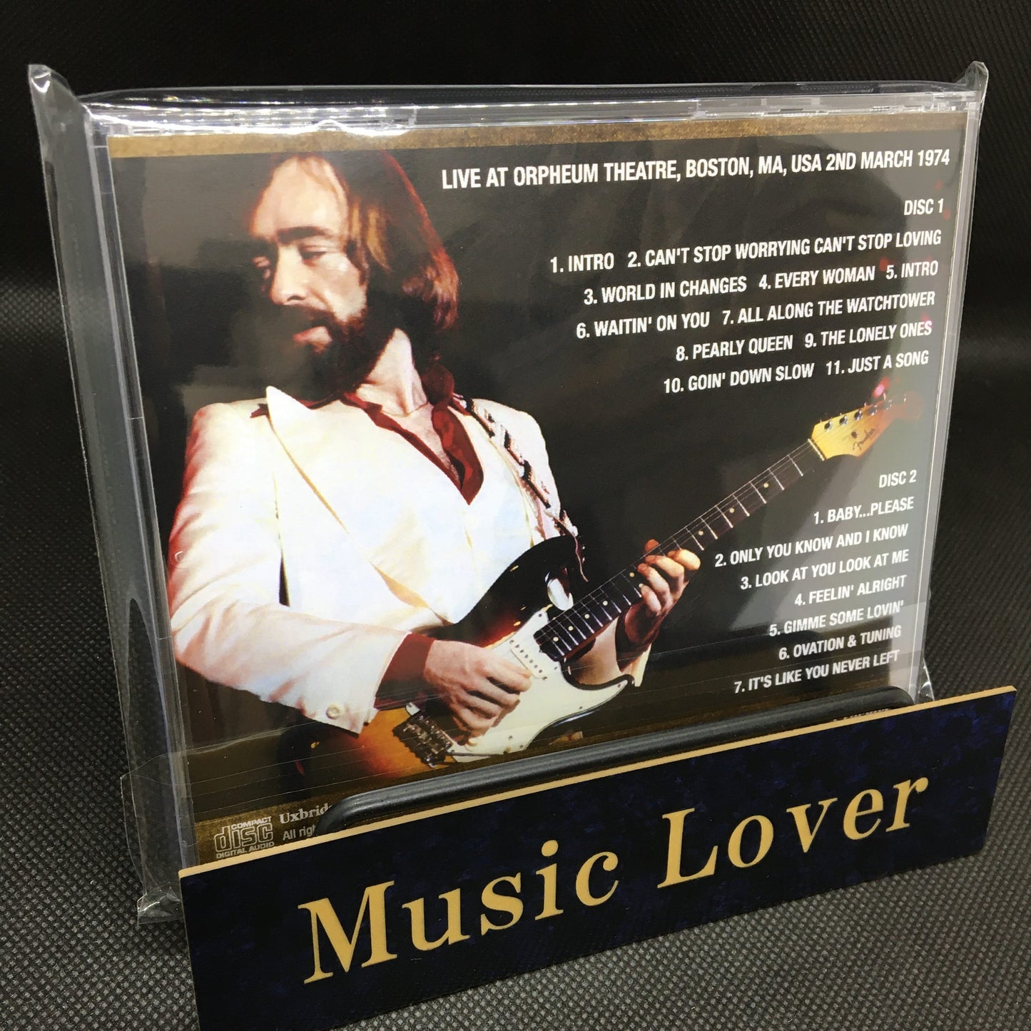 DAVE MASON / BOSTON 1974 STEVE HOPKINS MASTER (2CDR)