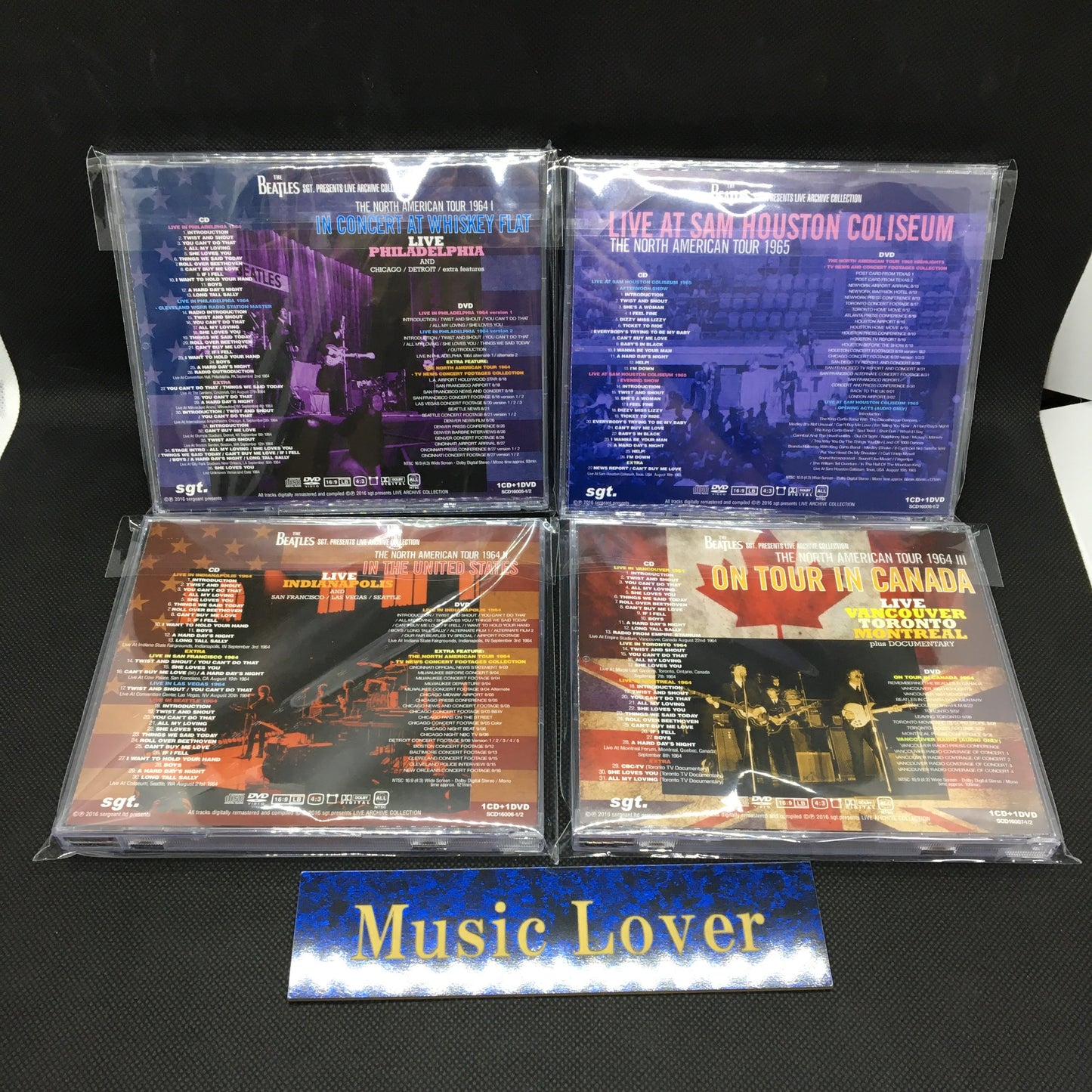THE BEATLES / 1964+1965 SET (4CD+4DVD)