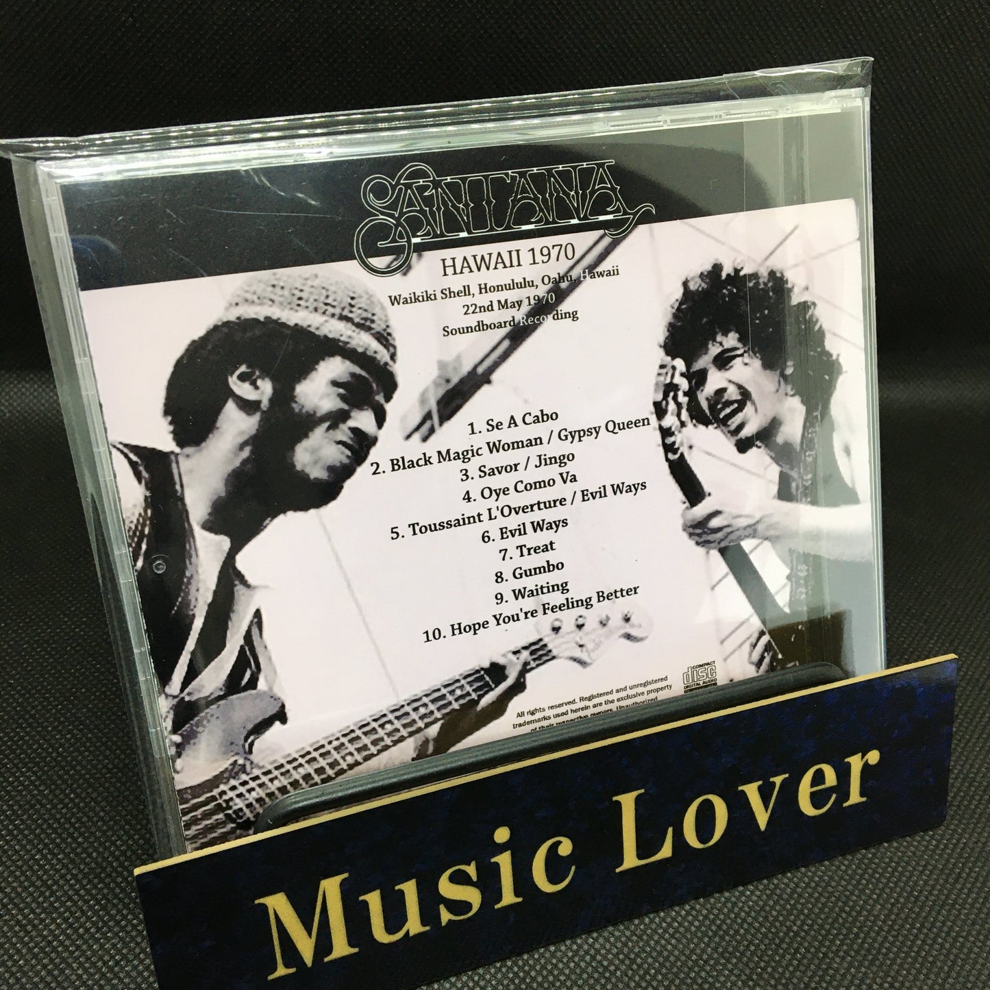 SANTANA / Hawaii 1970 (1CDR)