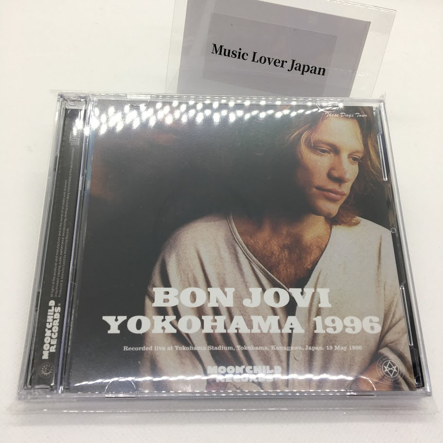 Bon Jovi Yokohama 1996 2CD 22 Tracks Moonchild Records