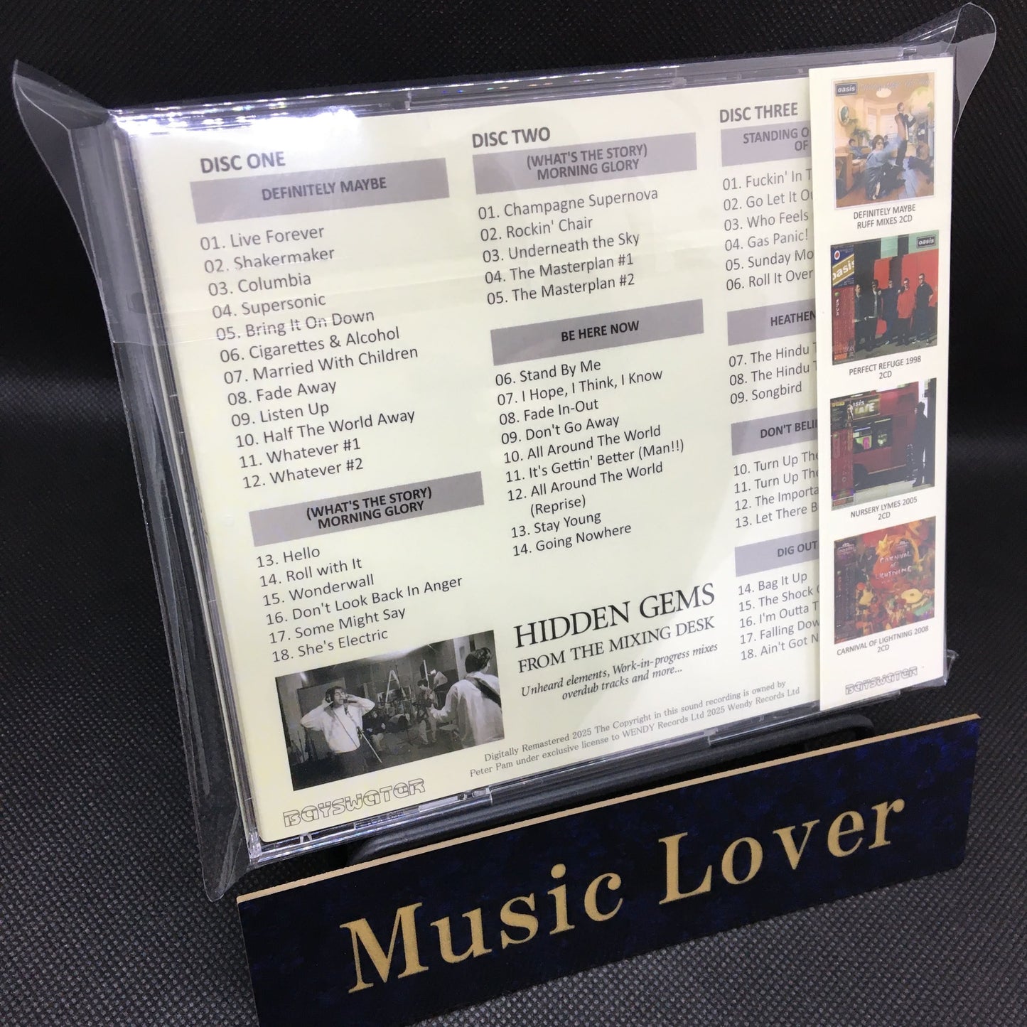 OASIS / HIDDEN GEMS 1994 - 2008 (3CD)