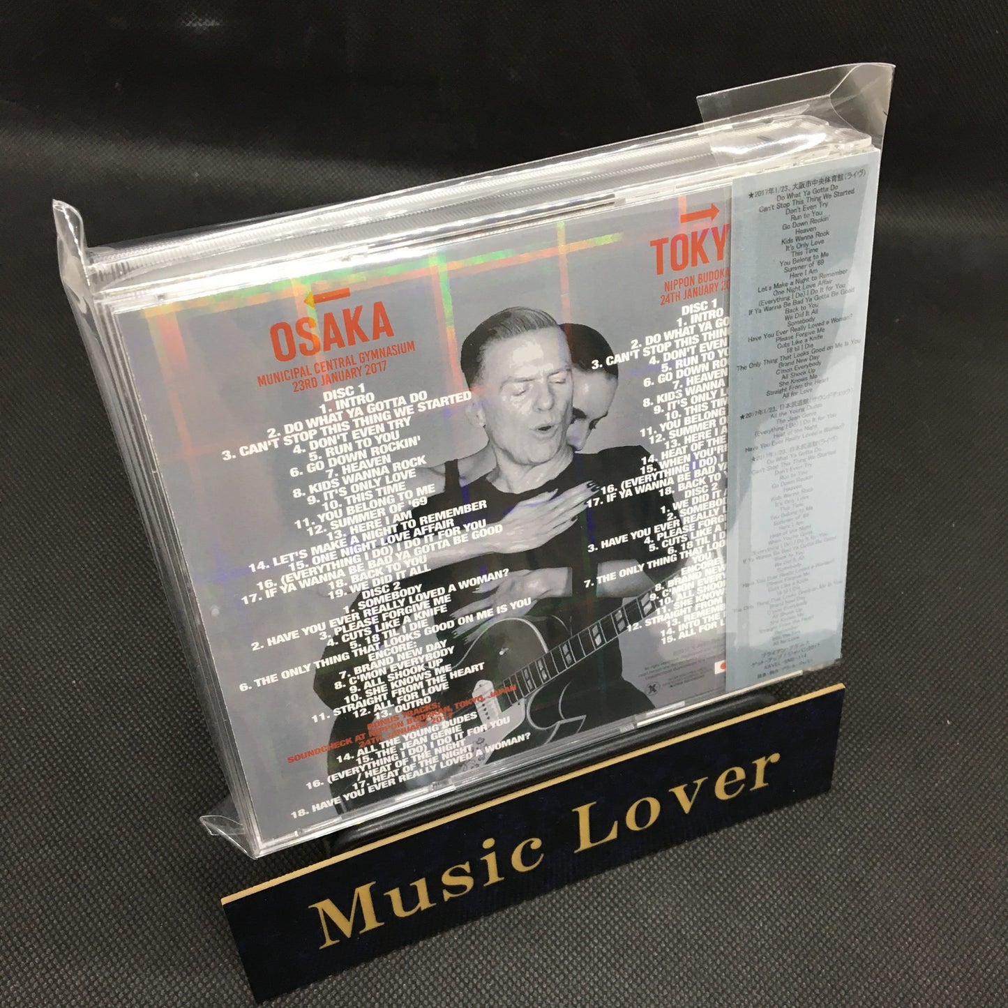 BRYAN ADAMS / GET UP! JAPAN (4CD with bonus DVDR)