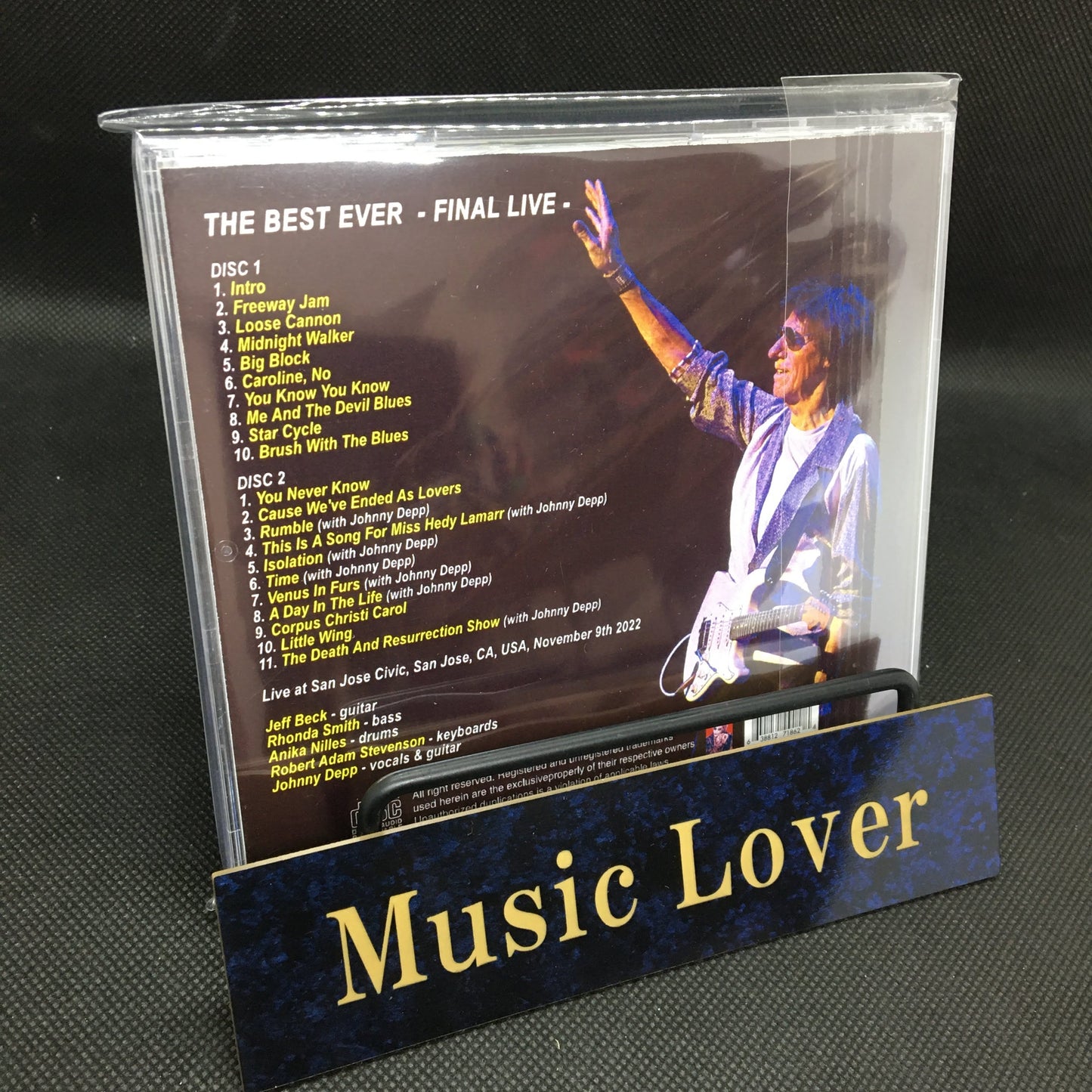 JEFF BECK / THE BEST EVER FINAL LIVE (2CDR)