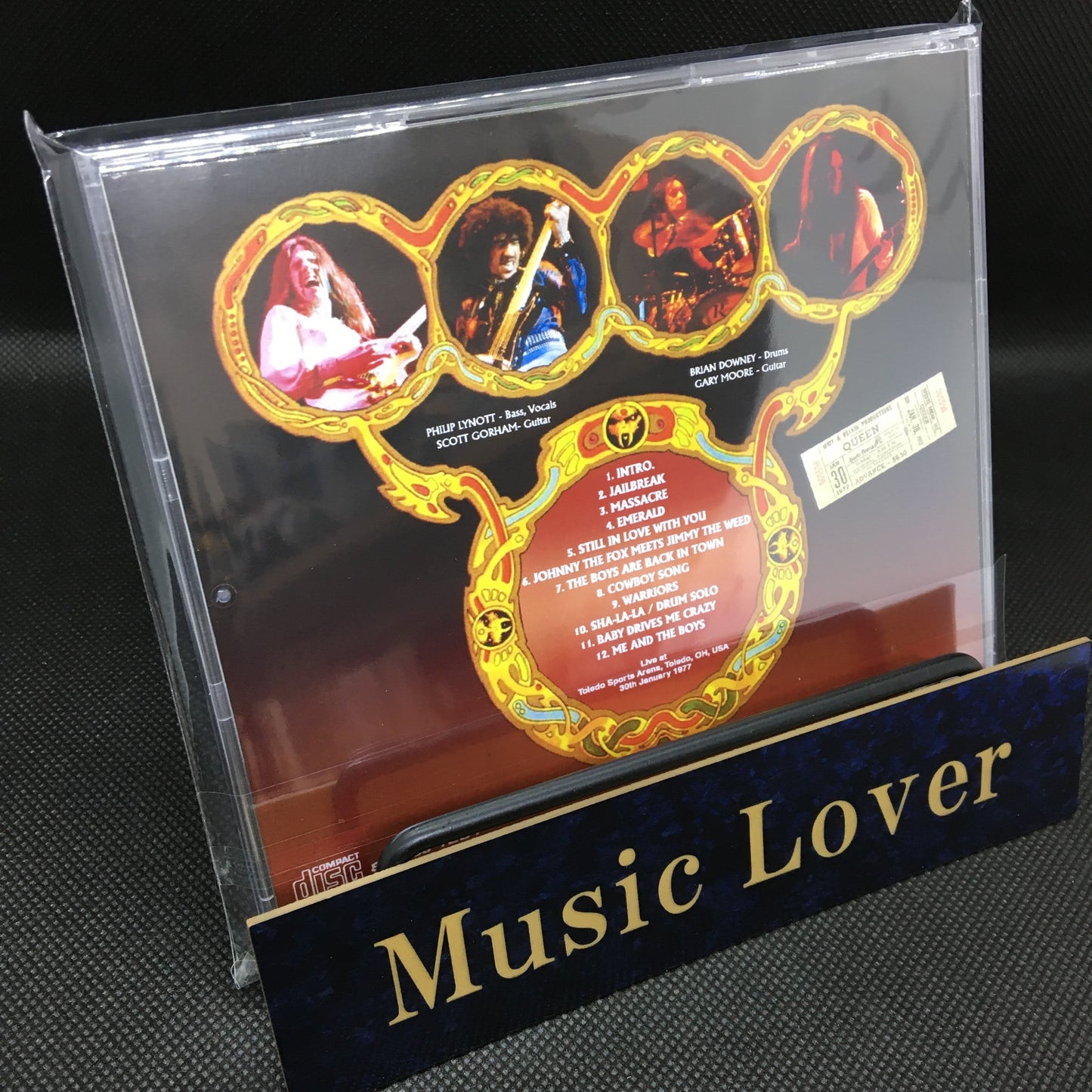 THIN LIZZY / TOLEDO 1977 (1CDR)