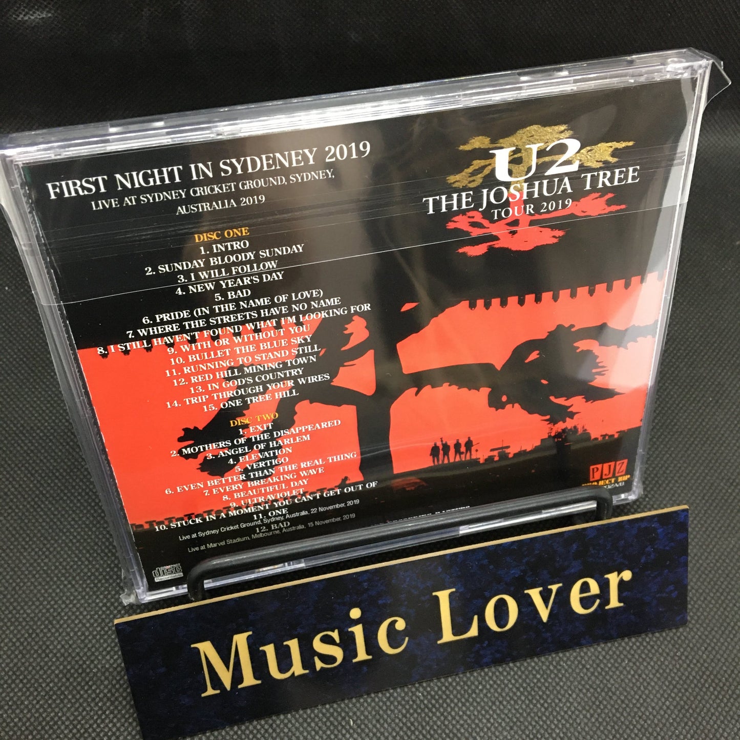U2 / FIRST NIGHT IN SYDNEY 2019 (2CDR)