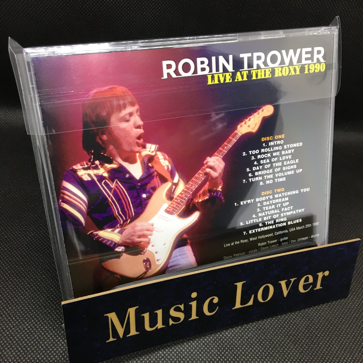 ROBIN TROWER / DAL VIVO AL ROXY 1990 (2CDR)