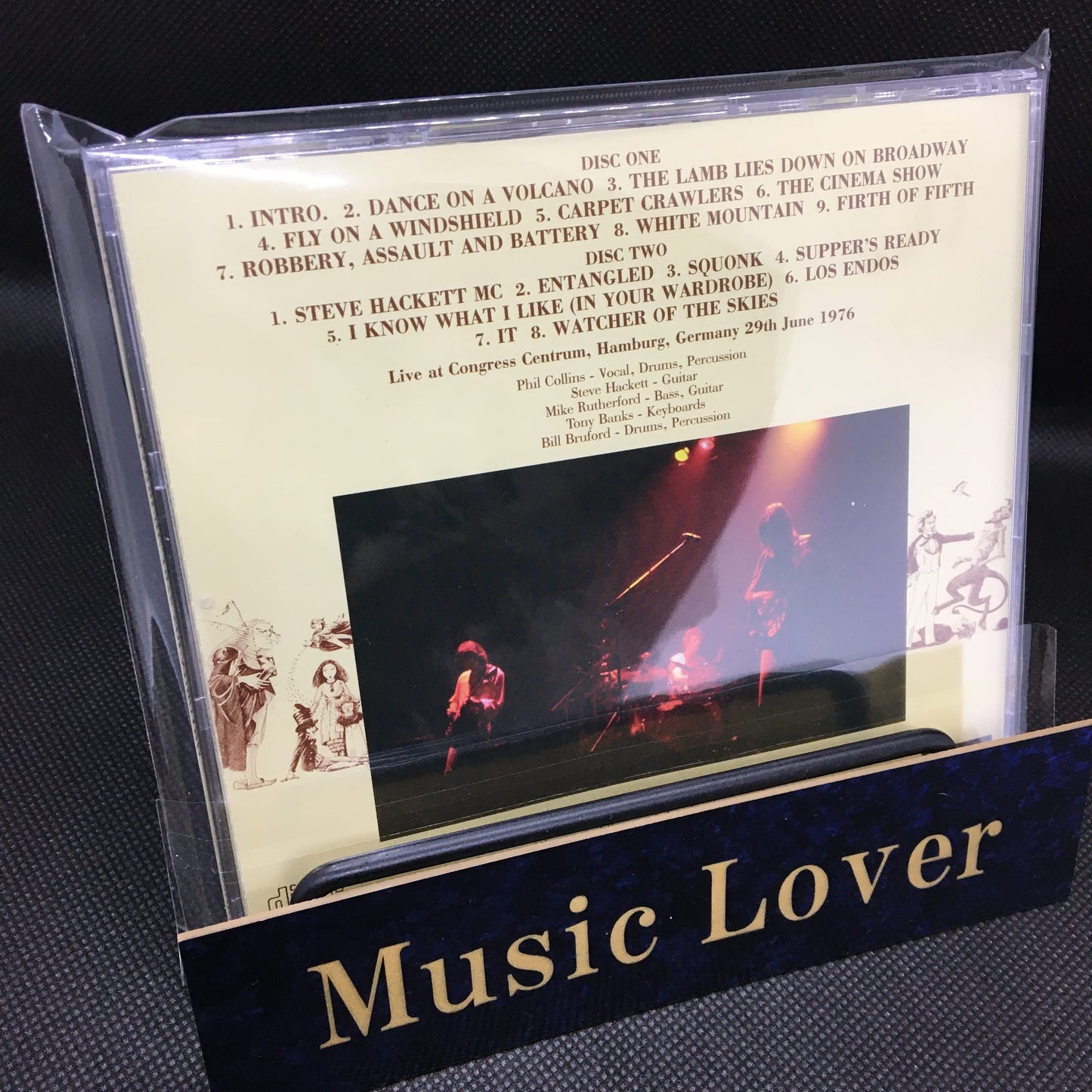 GENESIS / HAMBURG 1976 SOUNDBOARD (2CD)