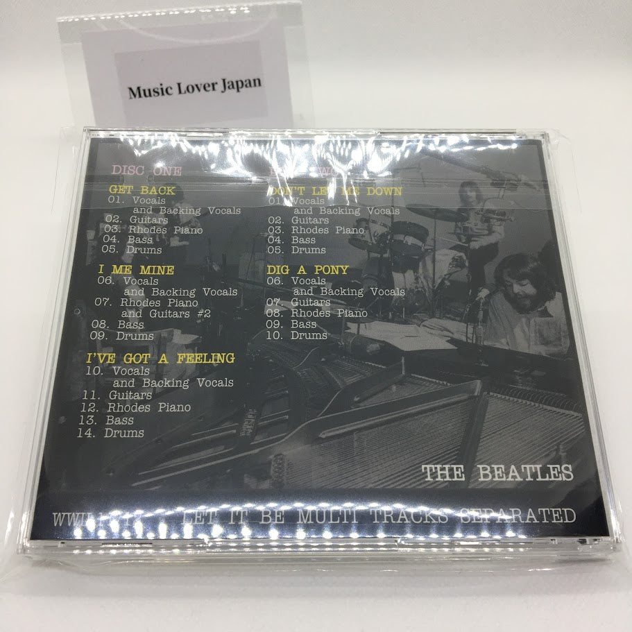 THE BEATLES / LET IT BE MULTI TRACKS SEPARATED 【2CD】