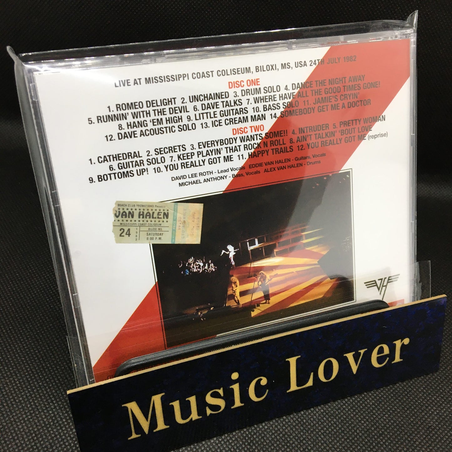 VAN HALEN / BILOXI 1982 SOUNDBOARD (2CD)