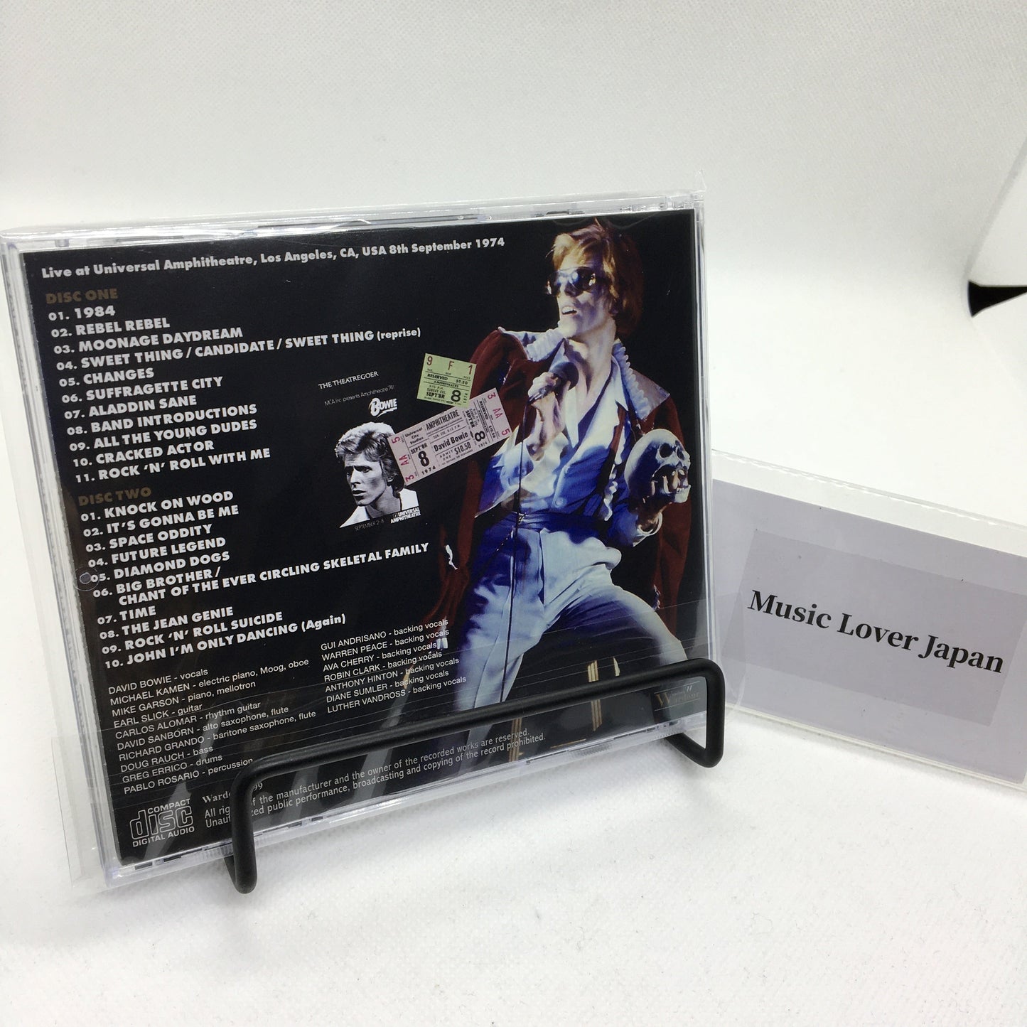 DAVID BOWIE / LOS ANGELES 1974 FINAL NIGHT (2CD)