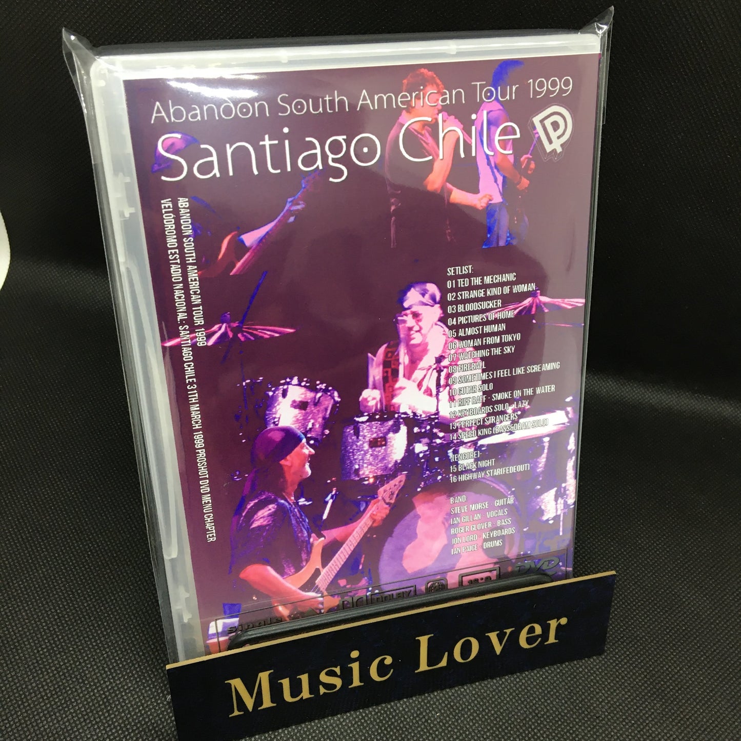 Deep Purple / Abandon South American Tour 1999 PRO-SHOT (1DVDR)