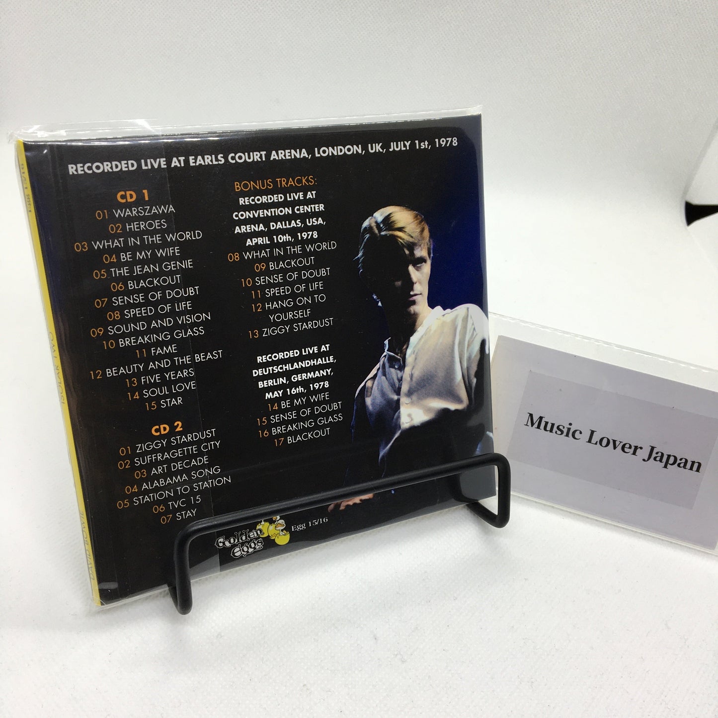 DAVID BOWIE / ISOLAR TWO Paper jacket (2CD)