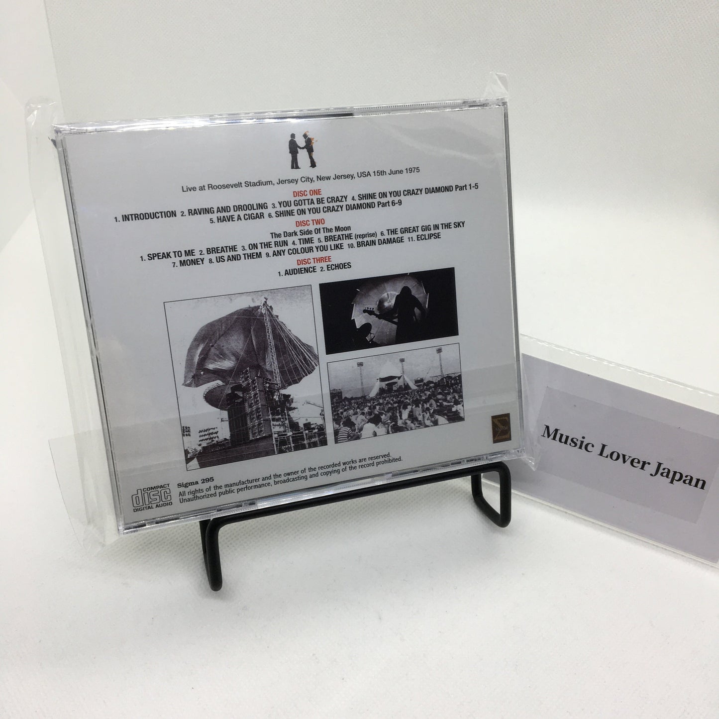 PINK FLOYD / JERSEY CITY 1975 (3CD)