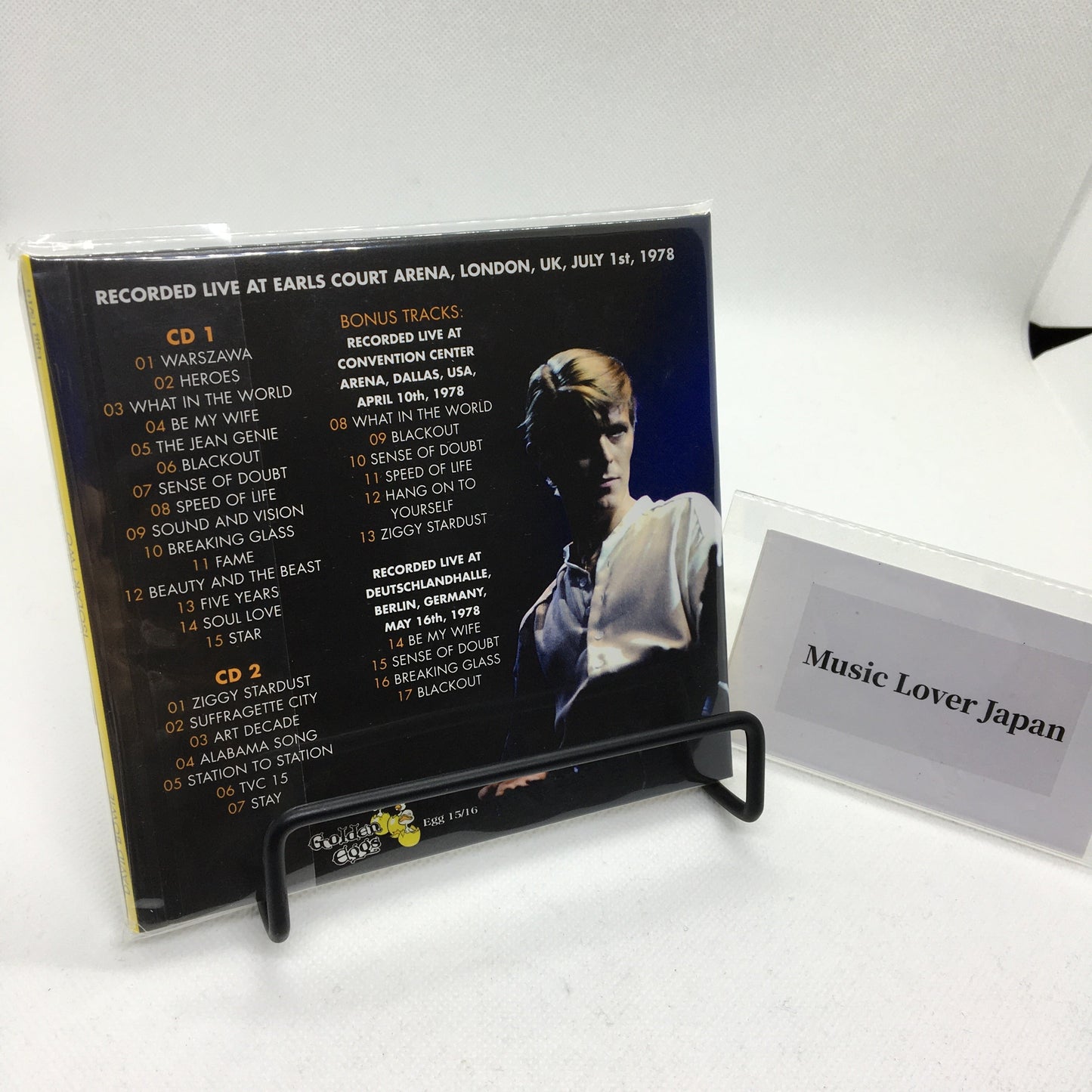 DAVID BOWIE / ISOLAR TWO Paper jacket (2CD)