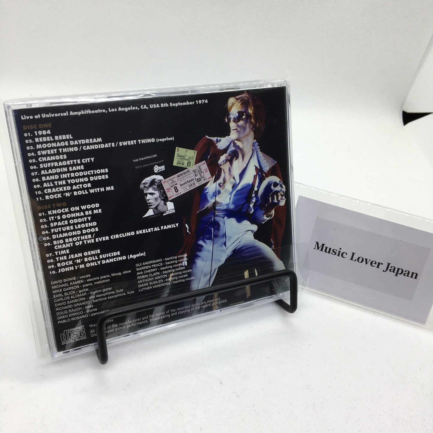 DAVID BOWIE / LOS ANGELES 1974 FINAL NIGHT (2CD)