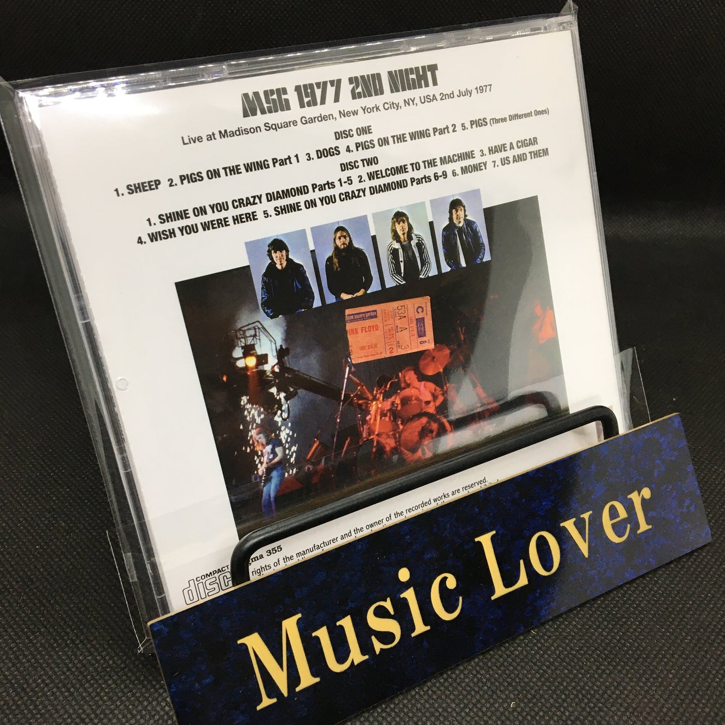 PINK FLOYD / MSG 1977 2ND NIGHT (2CD)