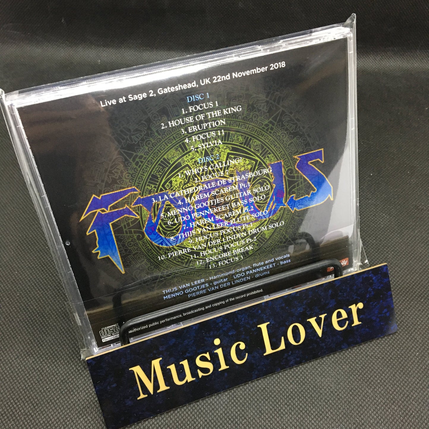 FOCUS / GATESHEAD 2018 (2CDR)