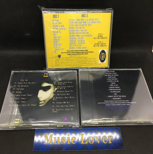 PRINCE / Batman Deluxe Set (Batman DJ Foefur Remaster Special Edition(4CDR)+Ultimate Batman(1CDR)+Batman Mixes & Demos(2CDR))
