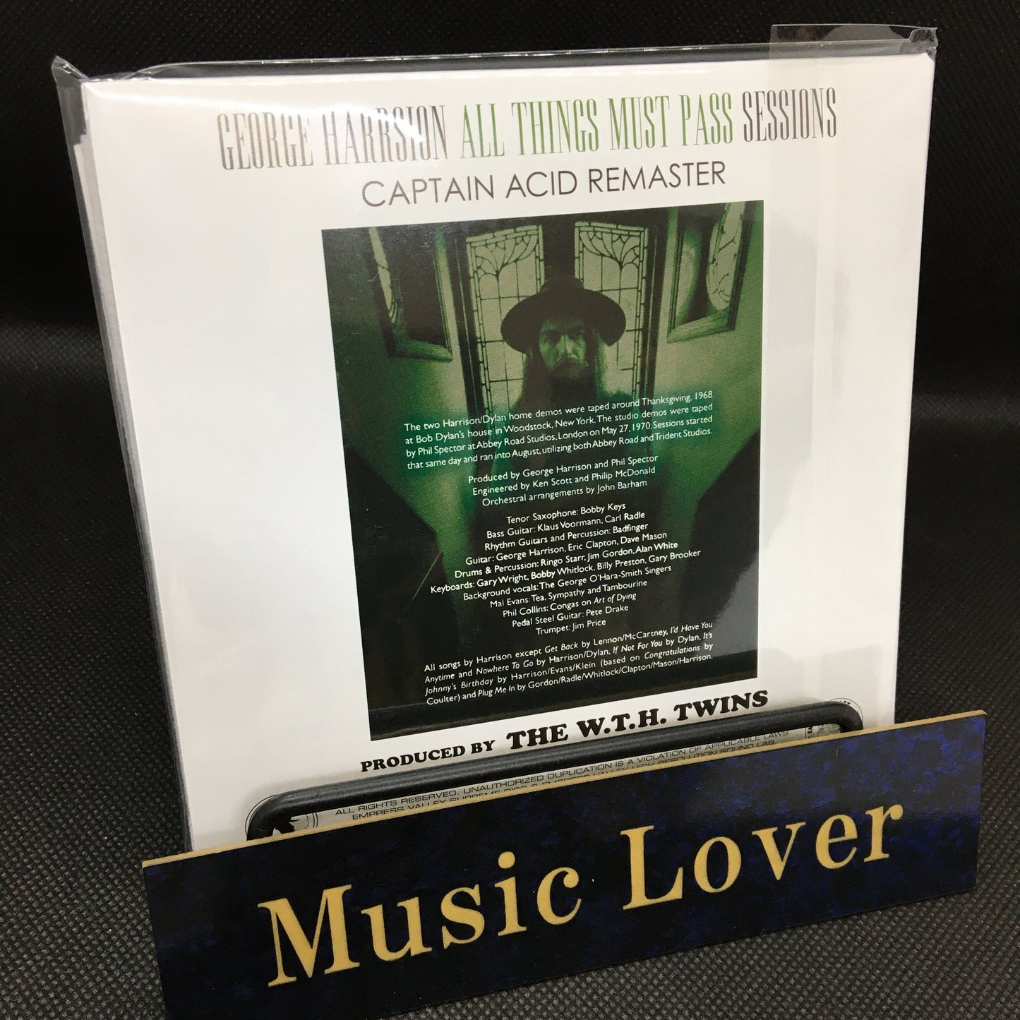 GEORGE HARRISON / ALL THINGS MUST PASS SESSIONS capitán ácido remasterizado (5 CD)