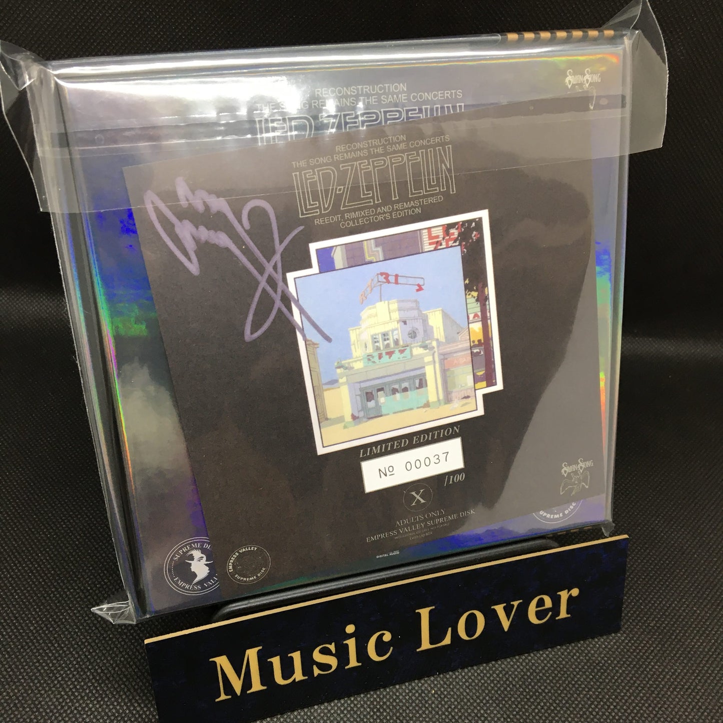 Led Zeppelin / THE SONG REMAINS THE SAME RECONSTRUCTION (7CD+Blu-ray) Empress Valley Hologram Box