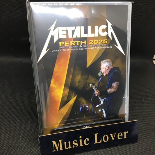 METALLICA / PERTH 2025 MULTICAM & SOUNDBOARD (1DVDR)