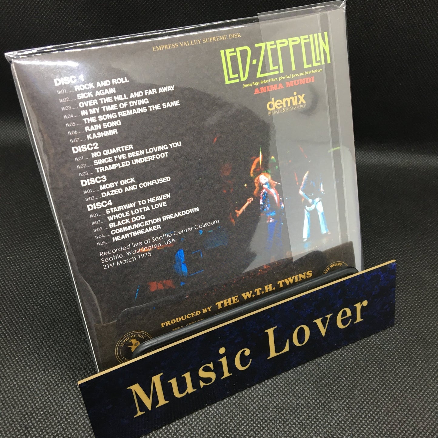 LED ZEPPELIN / ANIMA MUNDI Seattle Demix (4CD)