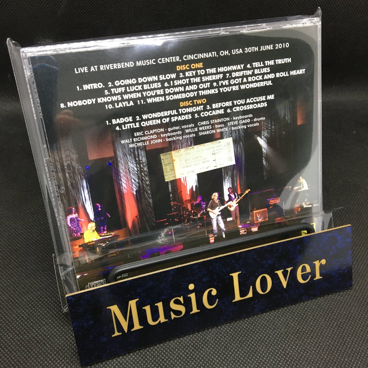 ERIC CLAPTON / CINCINNATI 2010 (2CD)