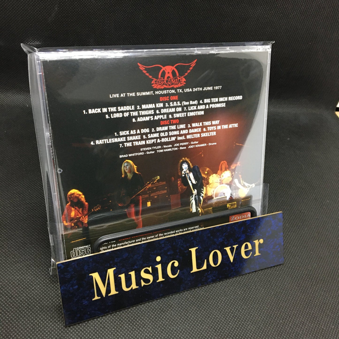AEROSMITH / HOUSTON 1977 MAESTRO DE LA CAJA DE SONIDO (2 CD)