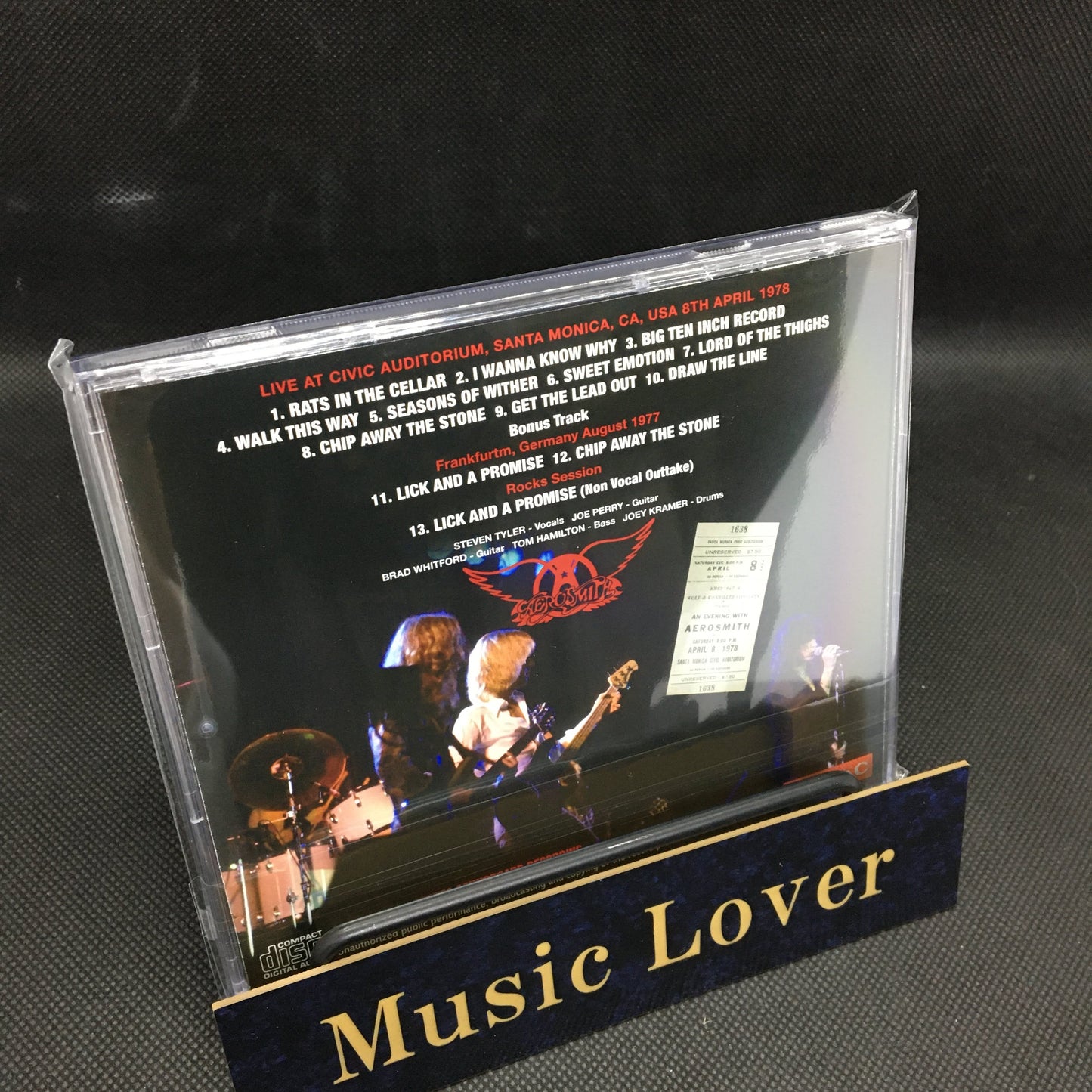 AEROSMITH / DEFINITIVE SANTA MONICA 1978 SOUNDBOARD (1CD)