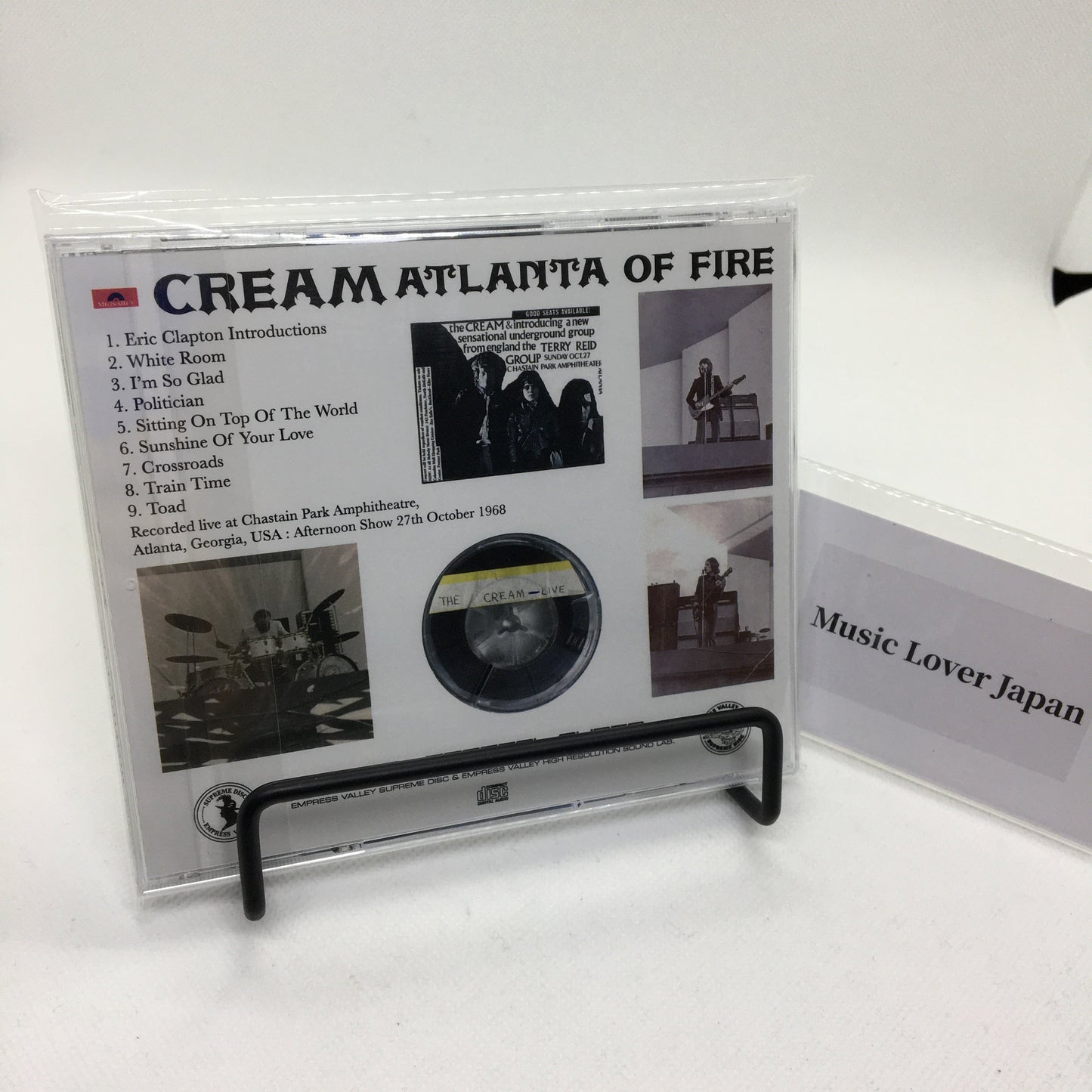 CREAM / ATLANTA OF FIRE (1CD)