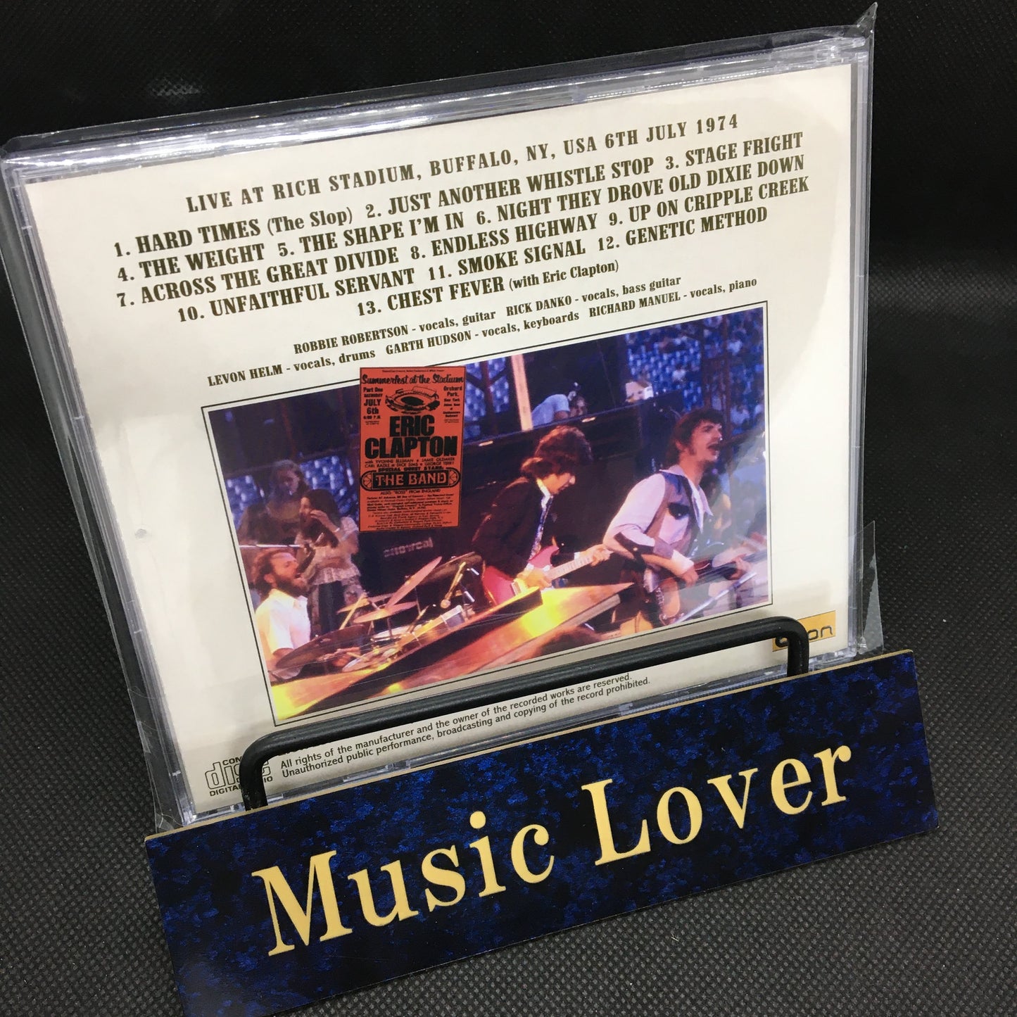 THE BAND / RICH STADIUM 1974 1ST GEN REEL-TO-REEL (1CD)