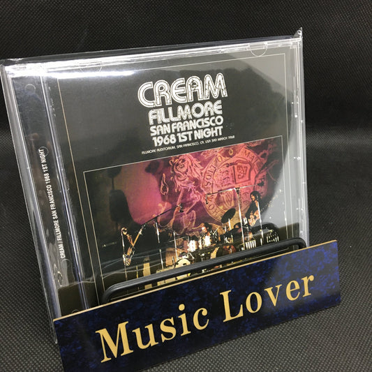 CREAM / FILLMORE SAN FRANCISCO 1968 1ST NIGHT (1CD)
