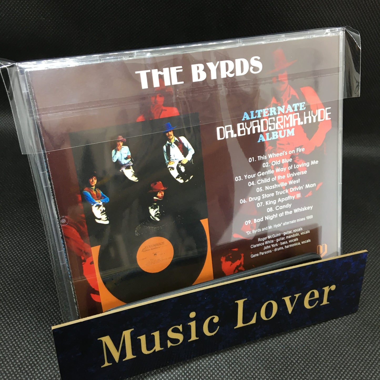 THE BYRDS / ÁLBUM ALTERNATIVO "Dr. BYRDS Y Mr. HYDE" Soundboard (1CDR)