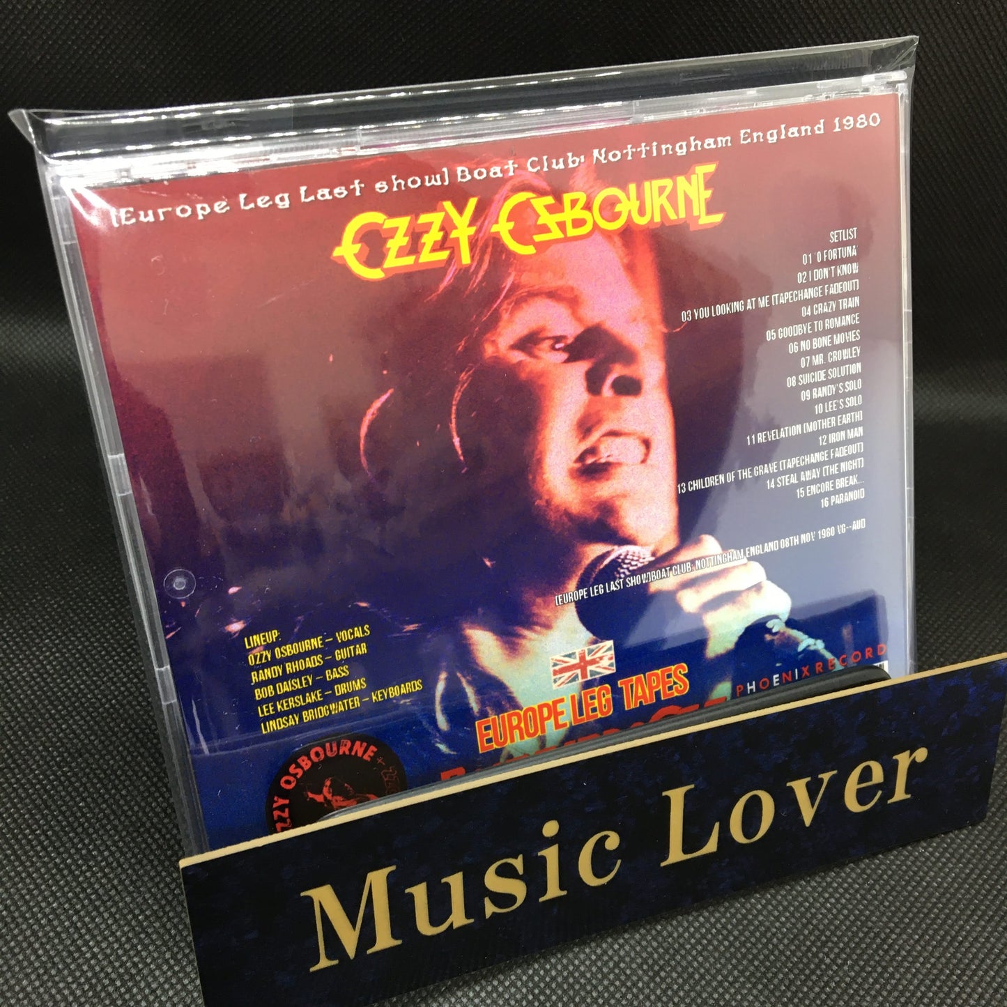 Ozzy Osbourne / Blizzard of Ozz Tour 1980 Final (1CDR)