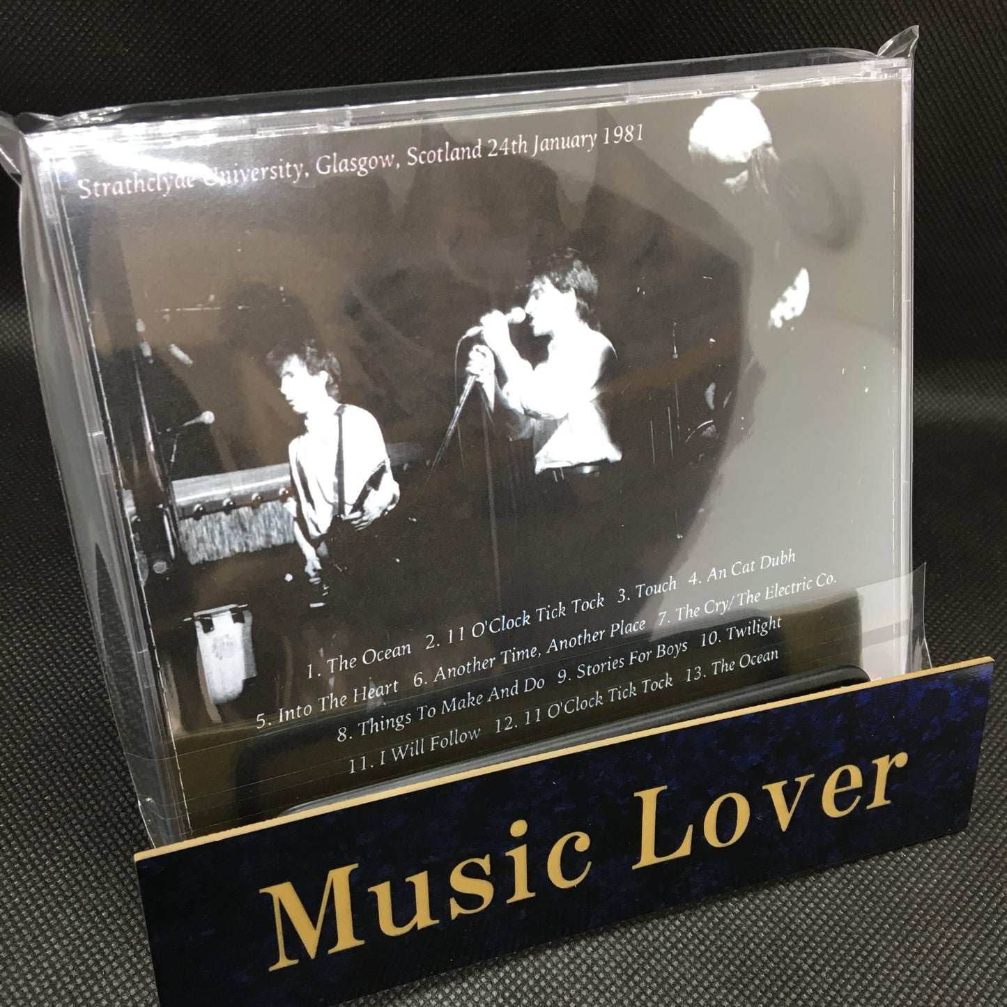 U2 / GLASGOW 1981 MASTER TAPE (1CDR)