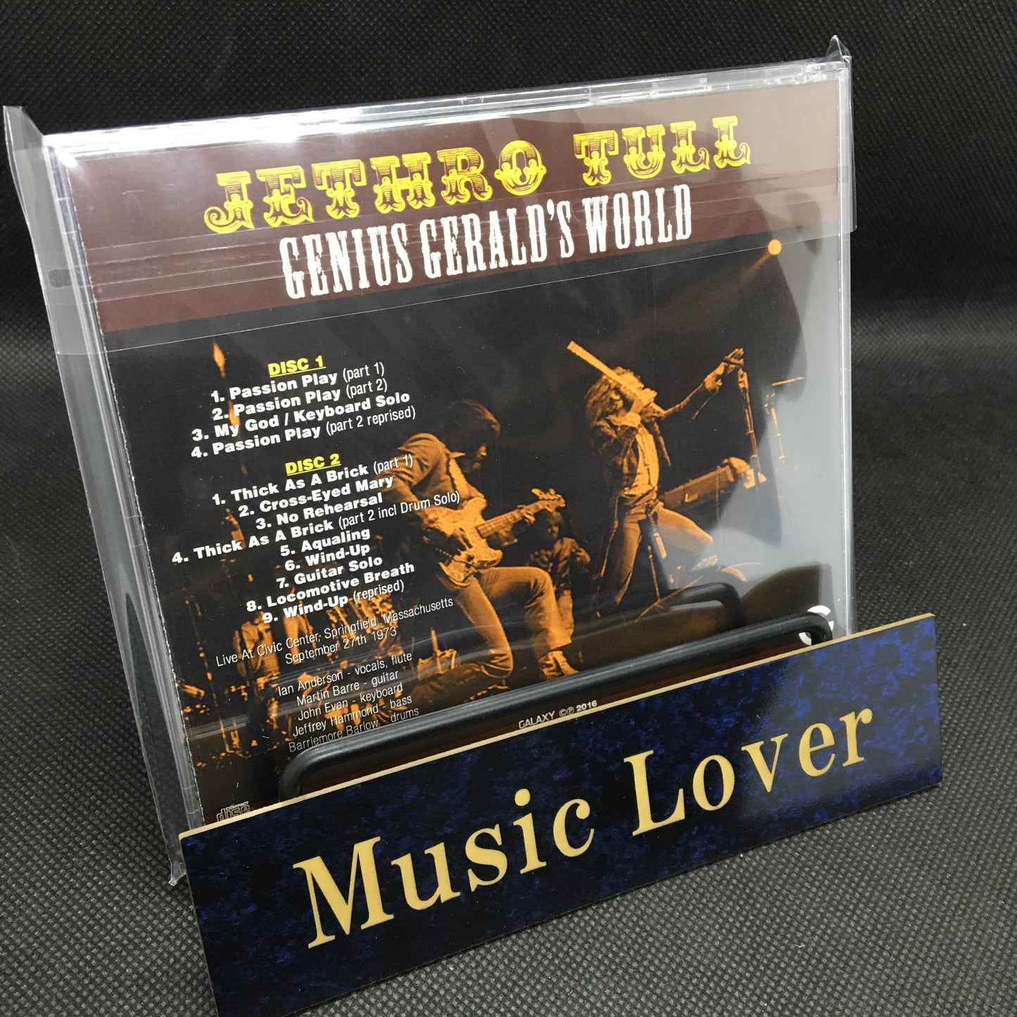 JETHRO TULL / GENIUS GERALD'S WORLD (2CDR)