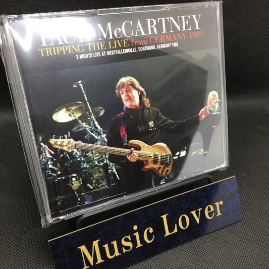 PAUL McCARTNEY / TRIPPING THE LIVE FROM GERMANY 1989 (4CDR)