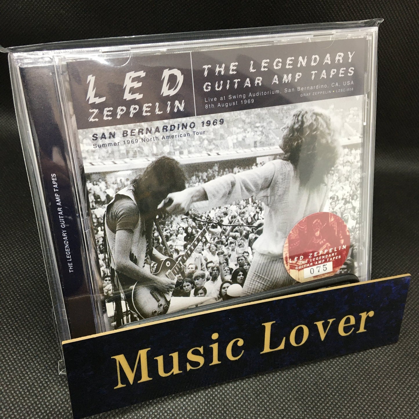 LED ZEPPELIN / THE LEGENDARY GUITAR AMP TAPES SAN BERNARDINO 1969 (1CD)